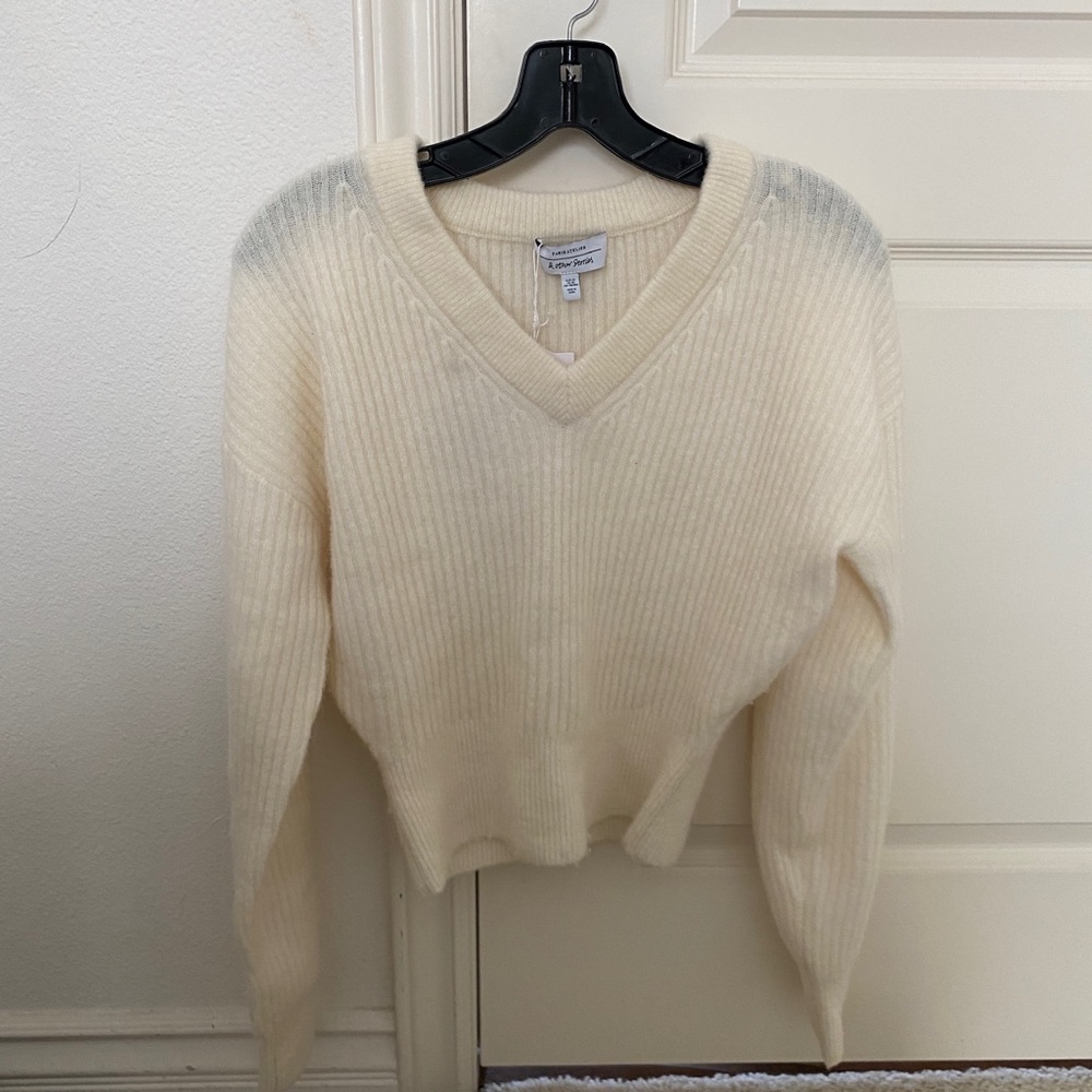 paris atelier and other stories white sweater
